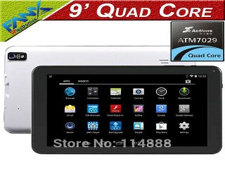 9 inch 8GB Storage Watch online Film Tablet PC ATM7029 Quad Core Android 4.4 with Dual Cameras Support Bluetooth HDMI and Case-in Tablet PCs from Computer