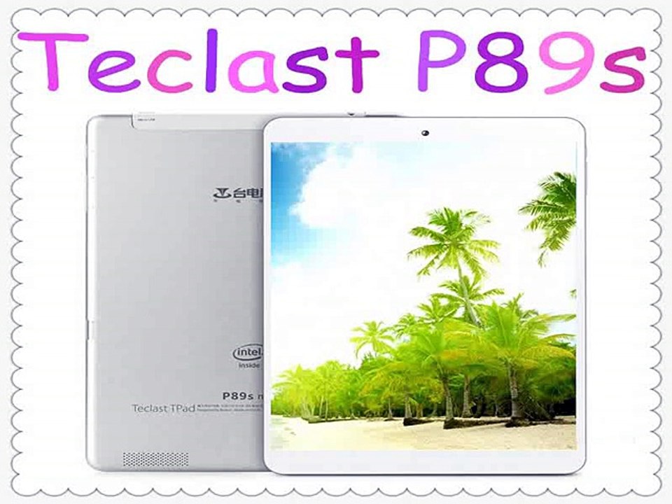 Teclast P89s 7.9 Inch Tablet PC Android 4.2 IPS Screen 1024x768 Intel Atom Z2580 Dual Core 1.2GHz 1GB RAM 16GB ROM 0.3MP+2.0MP-in Tablet PCs from Computer