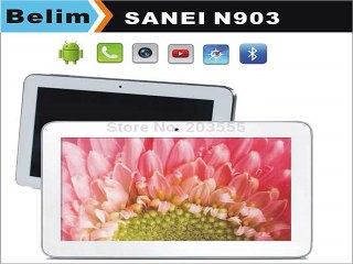 Sanei N903 Tablet PC 9 Capacitive Screen 512M 8G ROM 1024x600 WiFi Bluetooth Dual Camera-in Tablet PCs from Computer
