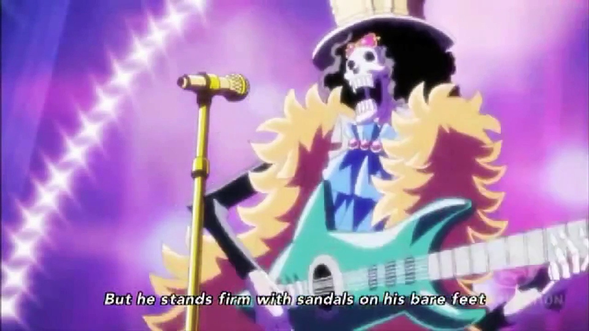 One Piece Brook Aka Soul King Ft Mugiwara New World Hd Video Dailymotion