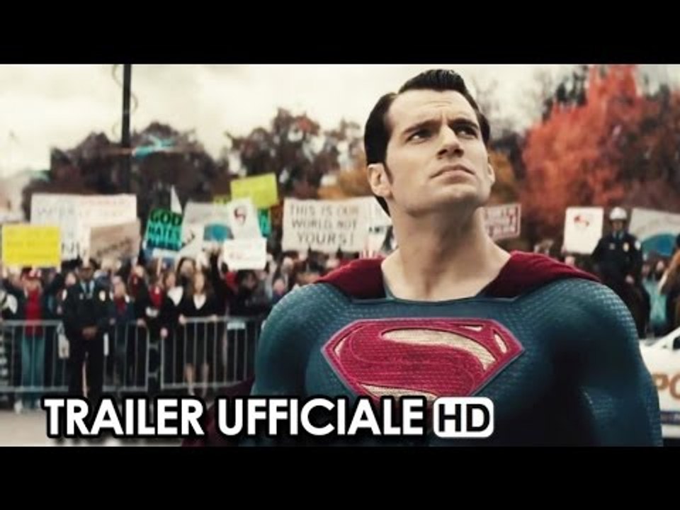 Batman v Superman: Dawn of Justice Comic-Con Trailer Ufficiale Italiano (2016) - Zack Snyder HD