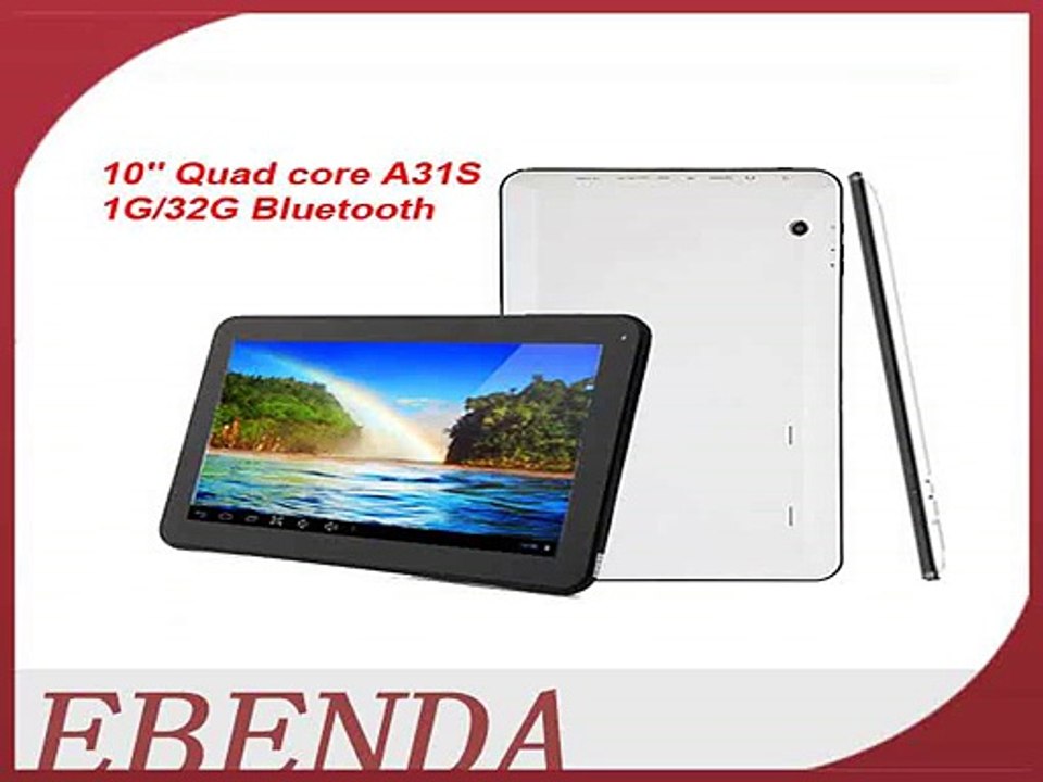 2014 hot sale tablets 10 inch Allwinner A31S Quad core tablette Android 4.4 Bluetooth HDMI WIFI-in Tablet PCs from Computer