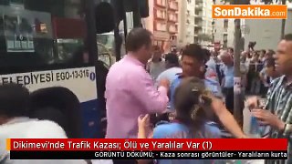 Ankarada, Otobüs Durağa Daldı: En Az 10 Ölü ve Yaralılar Var