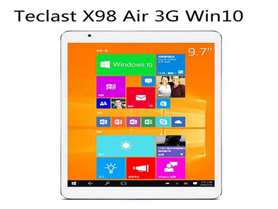 9.7 Teclast X98 Air 3G win10+android 4.4 Quad Core Tablet PC 2.16GHz Retina Screen-in Tablet PCs from Computer