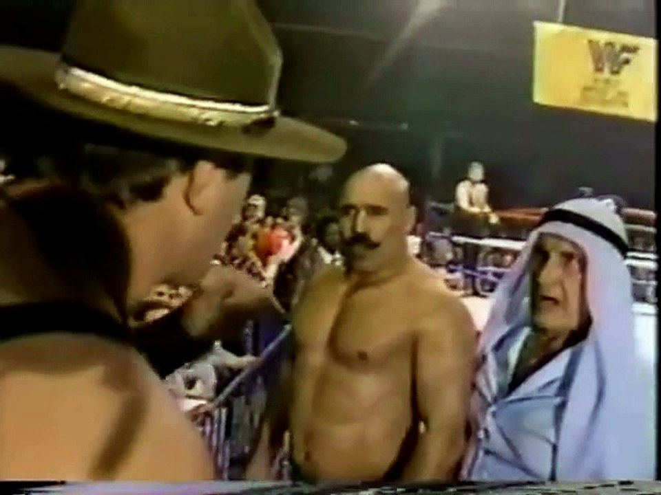 Sgt Slaughter in action   Championship Wrestling Feb 4th, 1984