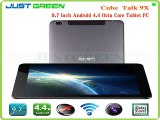 9.7'-'- IPS Retina Cube U65GT Talk9X Talk 9X MT8392 Octa Core 2GB RAM 16GB/32GB Android 4.4 3G Phone Call Tablet PC 8MP Camera GPS-in Tablet PCs from Computer