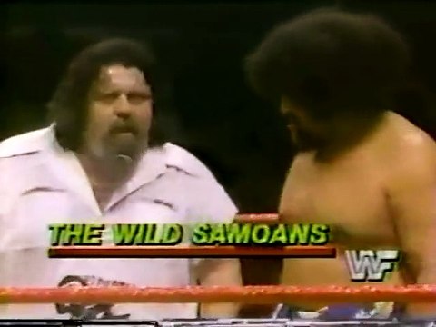Wild Samoans vs SD Jones & Steve Lombardi Championship Wrestling Jan 28th, 1984