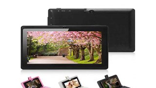 Black 7inch 800x480 Allwinner A23 1.5GHz Dual Core Tablet PCs Android 4.2 16GB/512MB Dual cameras WiFi with Keyboard-in Tablet PCs from Computer