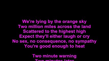 Depeche Mode – Two Minute Warning Lyrics