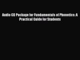 [PDF Download] Audio CD Package for Fundamentals of Phonetics: A Practical Guide for Students