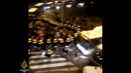 Hollandada Henriquez protestosunda 200 gözaltı