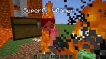 Minecraft: BURNING CLOUD THE KITTEN (OUR REAL LIFE CAT!) Mini-Game