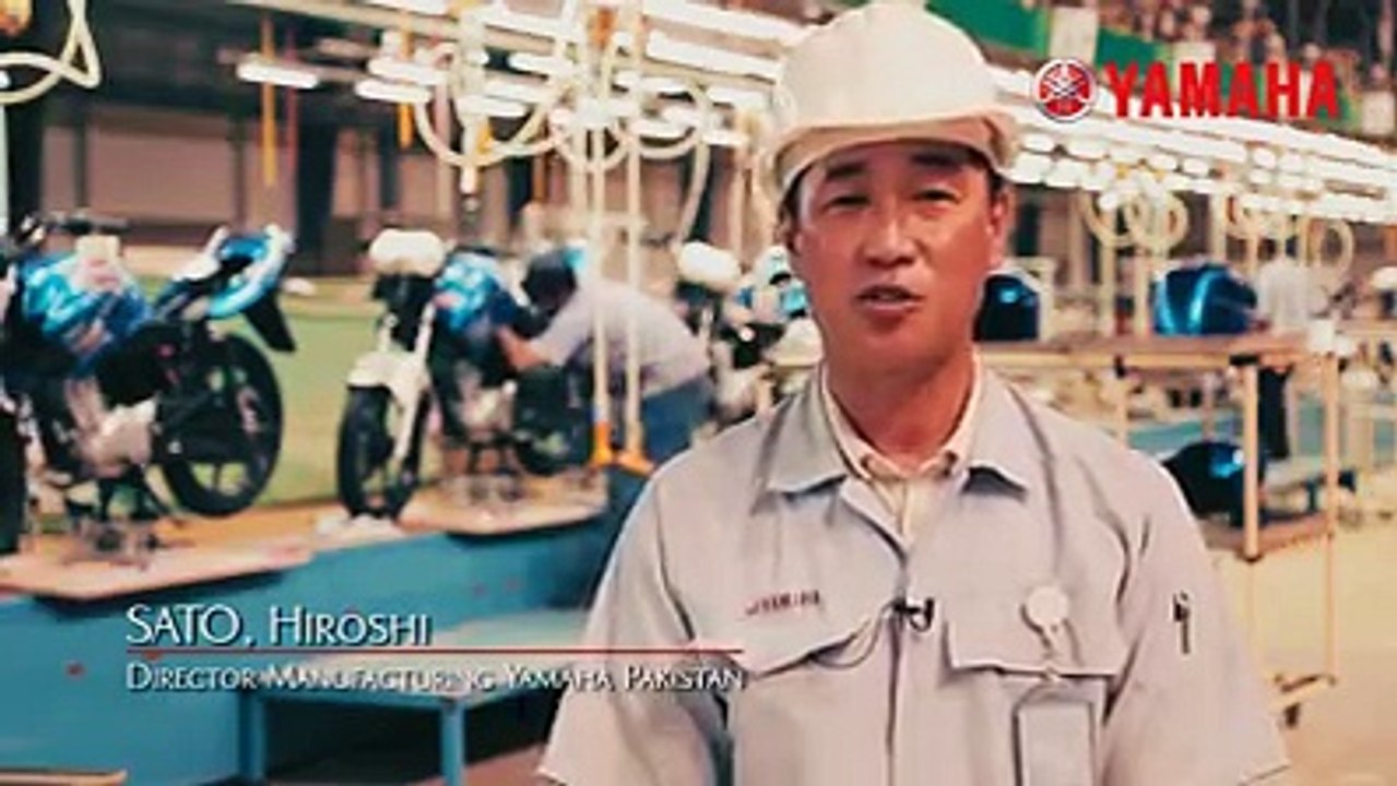 Yamaha Pakistan's  Assembling Process - Yamaha Motors 2016