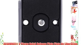 XCSOURCE? 5 Piezas Quick Release Plate Plato de Liberaci?n R?pida para Bogen 3157N Manfrotto