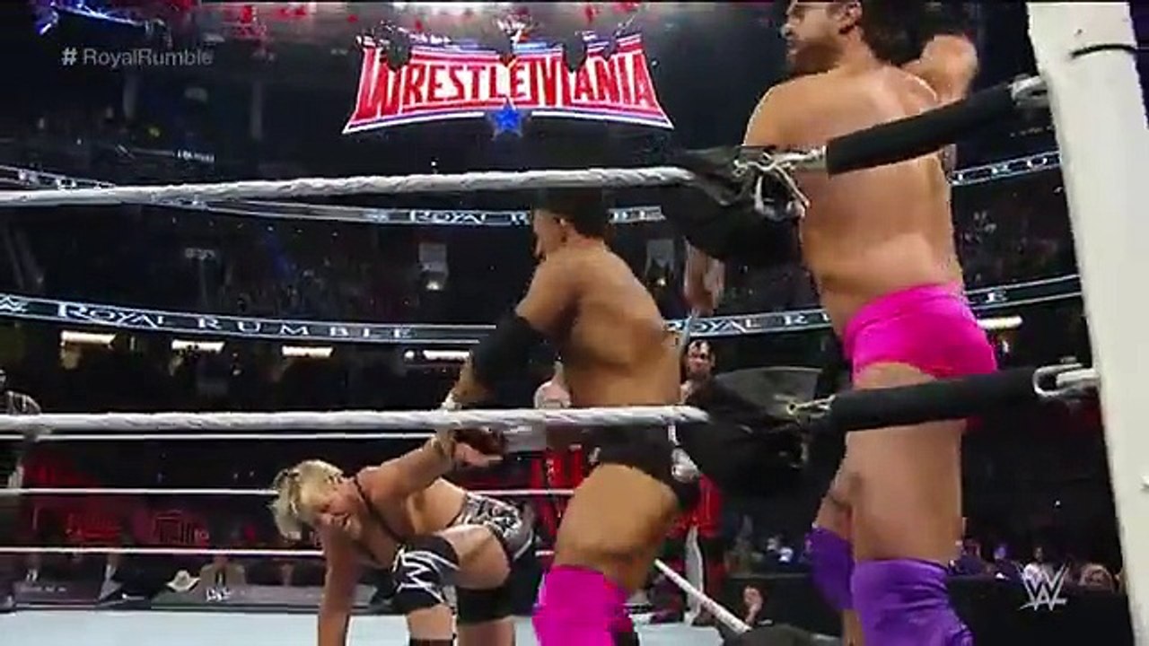 Fatal 4-Way Royal Rumble Qualifying Tag Team Match  Royal Rumble 2016 Kickoff