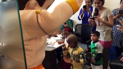 Make-A-Wish meets Chhota Bheem