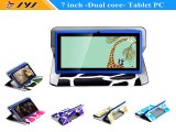 Blue 7inch Tablet PC Dual Core 8GB rom Google Android 4.2 Tablet PC 0.3MP Cameras 1.5GHz WiFi Multi Language add color Case-in Tablet PCs from Computer