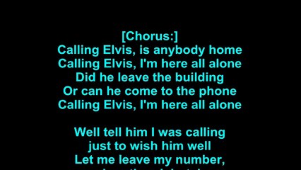 Dire Straits – Calling Elvis Lyrics