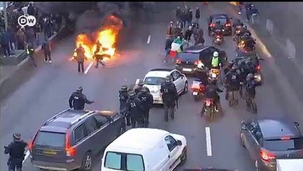 French taxi drivers join nationwide strike