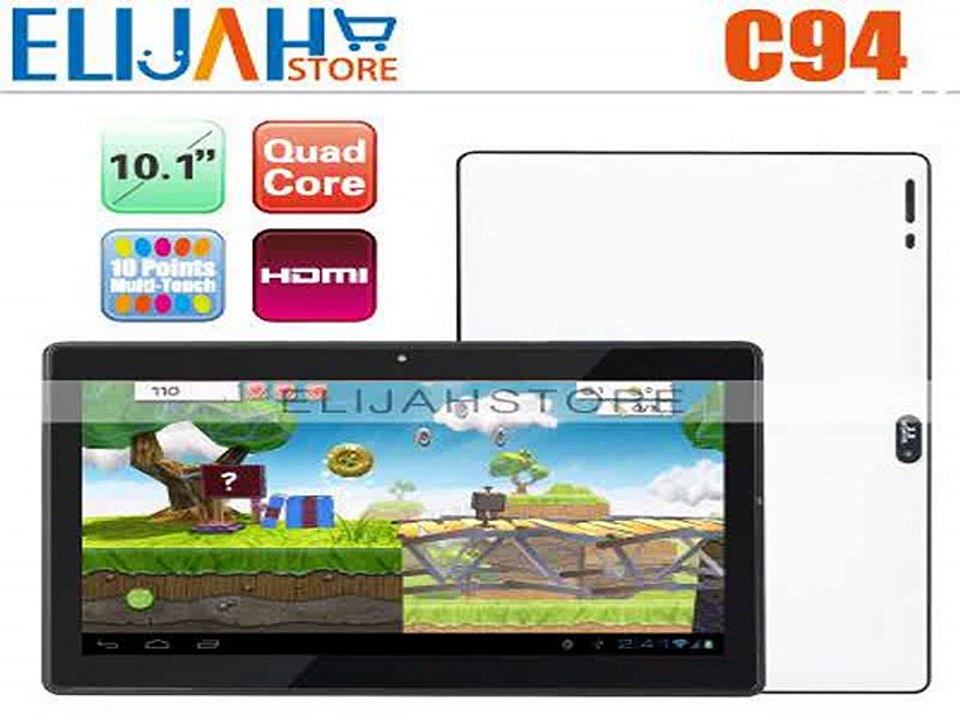 Original Quad Core Zenithink C94 Capacitive Tablet PC HDMI 1G Ram 8G Dual Camera Support Skype video call-in Tablet PCs from Computer