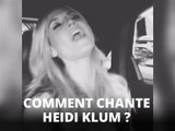 Heidi Klum nous casse encore les oreilles sur Instagram