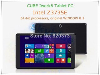 Cube iwork8 U80GT super version 8 tablet Intel Atom Z3735E Quad core tablet Dual boot Win 8.1 2G32G WIFI Bluetooth HDMI-in Tablet PCs from Computer