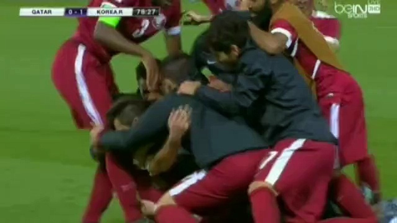 هدف العنابي في مرمى كوريا الجنوبية