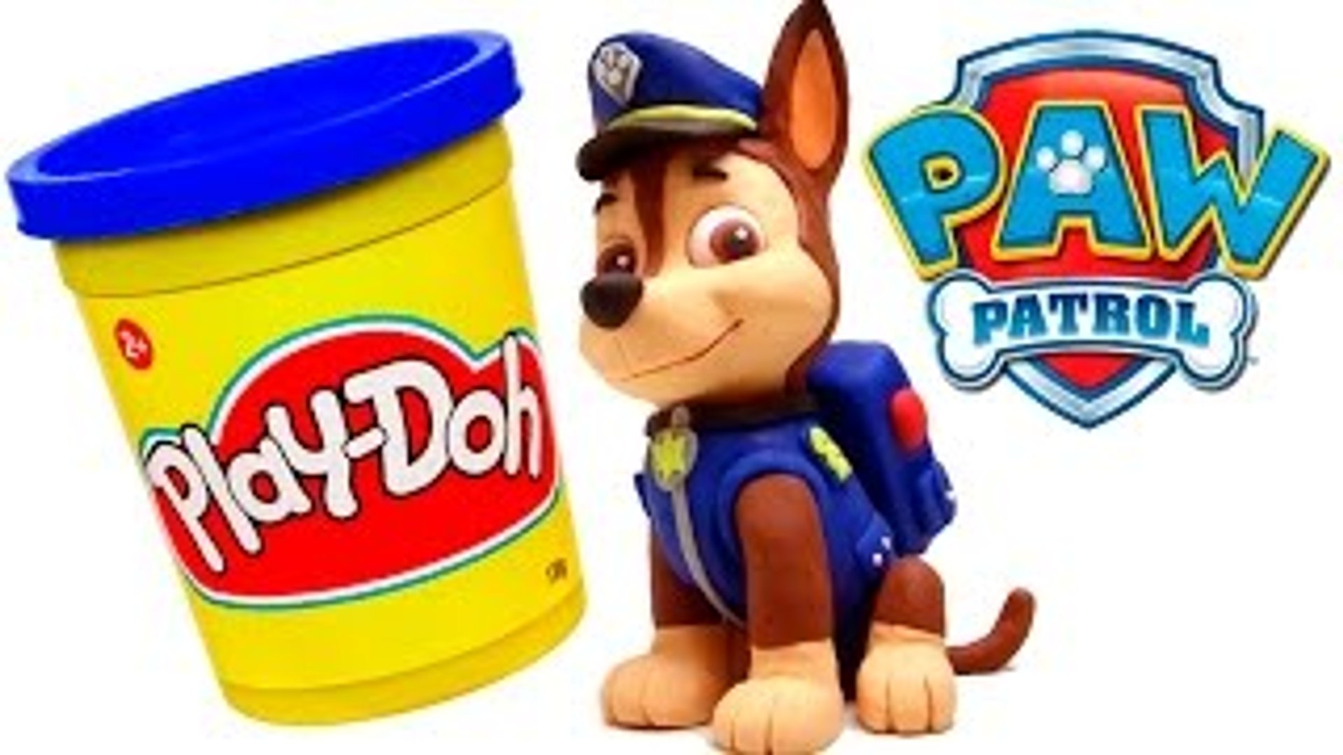 Paw Patrol Chase Stop Motion Play Doh Clay Paw Patrol Videos Patrulla Canina Toy Videos