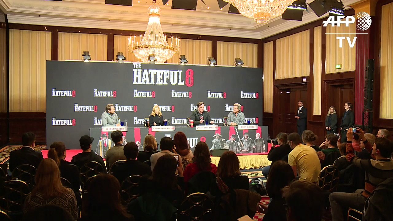 Tarantino bringt "The Hateful Eight" nach Deutschland