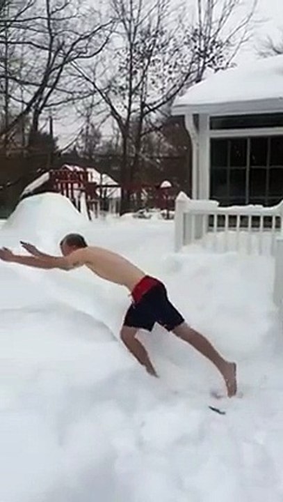 SUPER SLOW MOTION ACT ON SNOW
