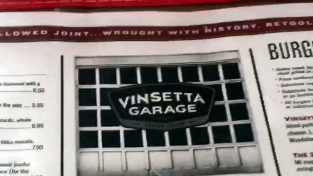 Detroit eats at Vinsetta Garage in Berkley, Michigan