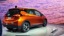 The 2017 Chevy Bolt EV at the 2016 Detroit NAIAS auto show