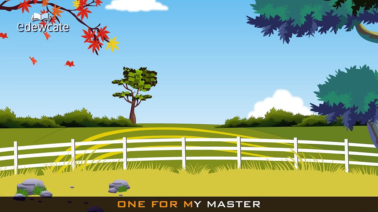 Edewcate english rhymes Baa Baa black sheep nursery rhyme with lyrics