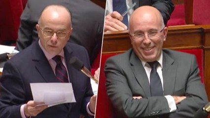 Cazeneuve : "Assis ou debout, j'ai la même taille..."