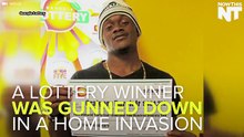 Lottery Winner Shot
