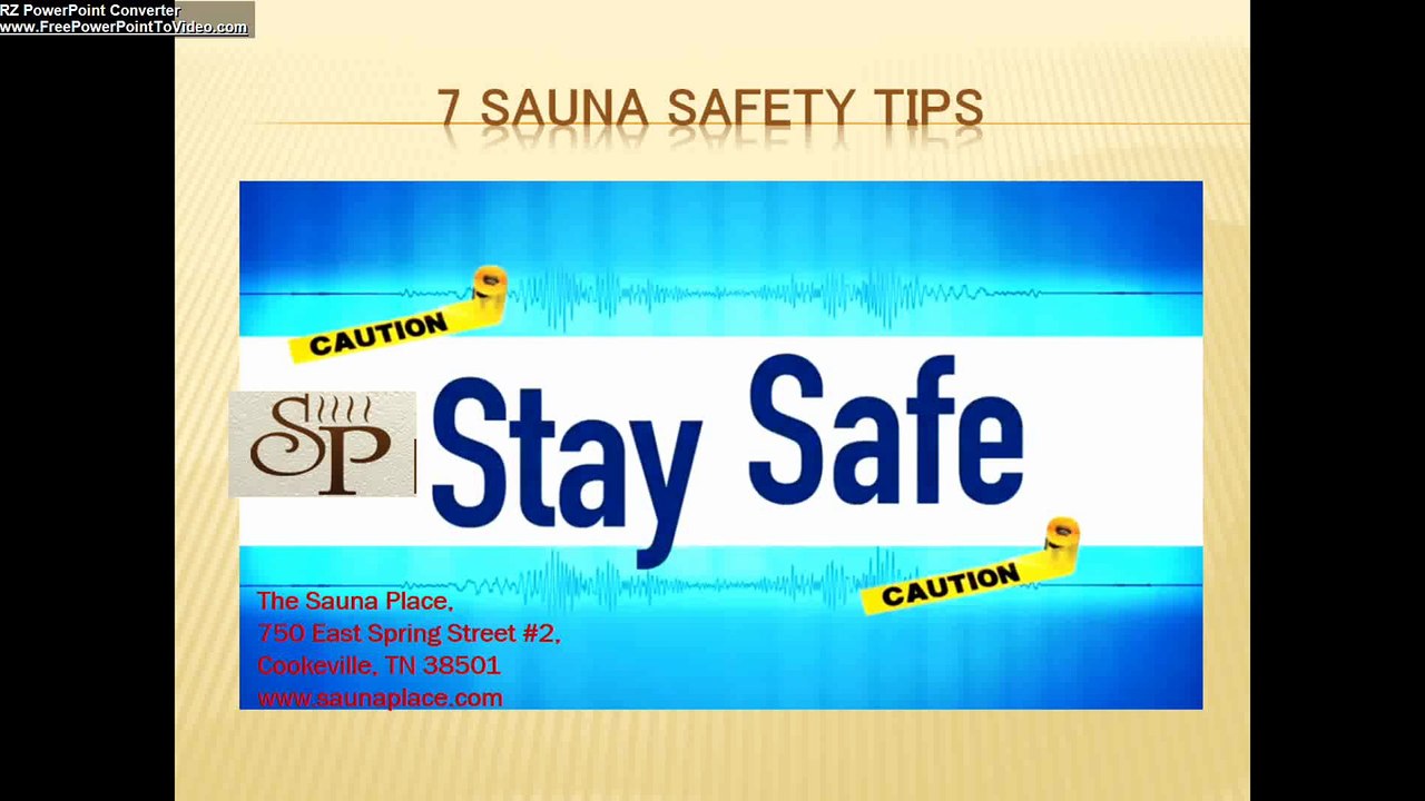 Follow these safety rules while taking sauna