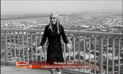 France Gall - A Banda (Zwei Apfelsinen im Haar) 1968