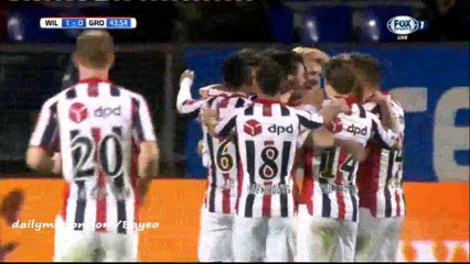 All Goals HD - Willem II 1-1 Groningen - 26-01-2016