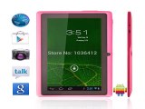 Tablet PC AllWinner A33 Q88 7 inch Quad Core Android 4.4  RAM 512MB ROM 8GB dual camera WiFi-in Tablet PCs from Computer