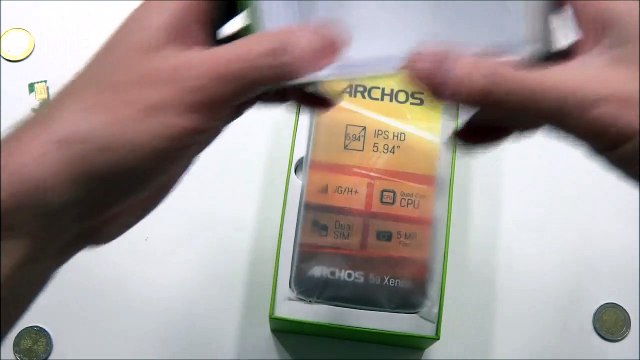 Archos 59 Xenon - распаковка, предварительный обзор
