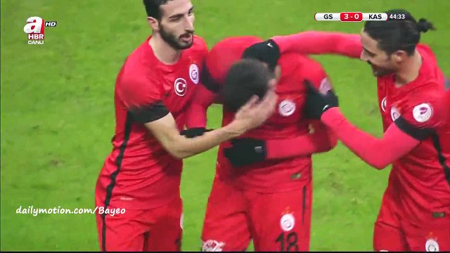 Sinan Gumus Goal HD - Galatasaray 3-0 Kastamonuspor - 26-01-2016 Turkish Cup - Second stage