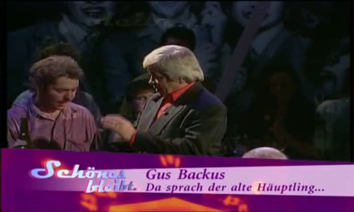 Gus Backus - Da sprach der alte Häuptling der Indianer 1998