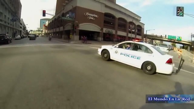 Piques En Moto Desafiando la Policia en Estados Unidos
