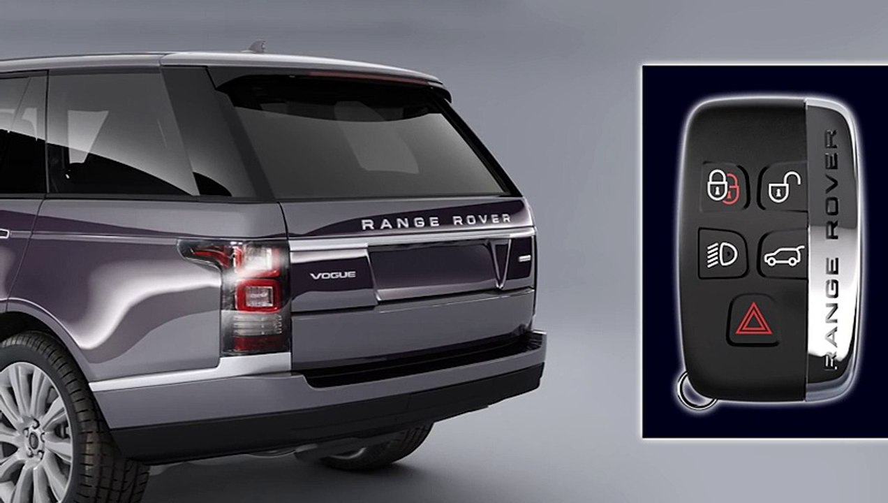 Range Rover 2016 Vehicle Specifications׃ Hands-Free Gesture Tailgate