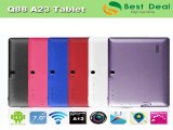 Freeshipping Cheap 7 Tablet PC Allwinner A13 Q88 Android 4.1 Tablet Capacitive Screen Multi Colors Optional-in Tablet PCs from Computer