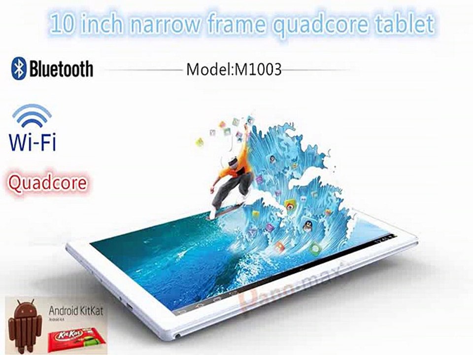 10.1 inch quadcore tablet with Allwinner A33,support Wifi, Bluetooth, Android 4.4 Kit kat-in Tablet PCs from Computer