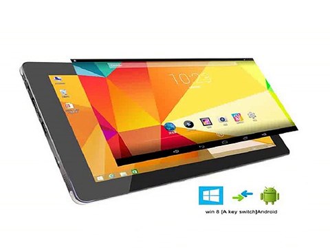 10.6'-'- Chuwi Vi10 Dual OS Windows 8.1 Android 4.4 Tablet PC 1366*768 Resolution 2GB 32GB Quad Core 2 in 1 PC Tablet-in Tablet PCs from Computer
