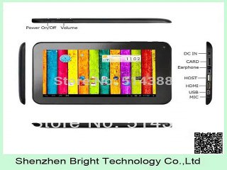Original NEW VIA 8880 1GB RAM 8GB ROM 7 inch ANDROID 4.2 TABLET Dual Core Fastest Pad DHL free shipping 10pcs/lot-in Tablet PCs from Computer