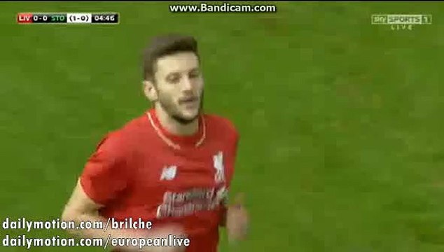 Liverpool 1st BIG Chance | Liverpool v. Stoke City - 26.01.2016