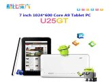 7 Inch Android Tablets Quad core 1024*600 LCD Brand CUBE WIFI BLUETOOTH 1GB 8GB Tablets PC Dual camera U25GT HDMI viedo output-in Tablet PCs from Computer